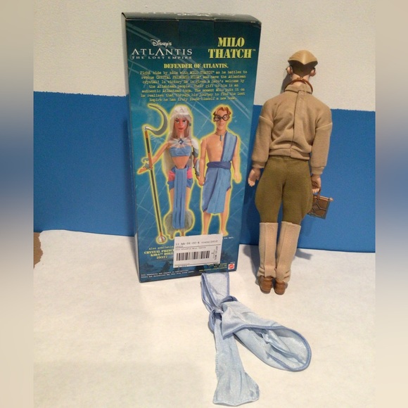 Disney’s Atlantis Milo Thatch Doll - Picture 3 of 7